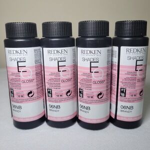 Redkin Shades EQ 06NB Brandy Lot of 4